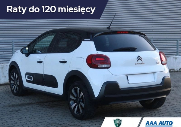 Citroen C3 cena 66000 przebieg: 31740, rok produkcji 2020 z Ryglice małe 301